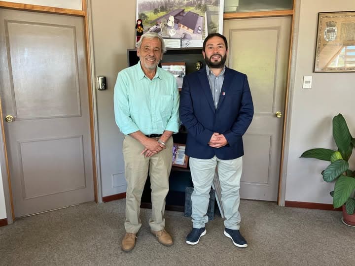 ALCALDE DE PURÉN EN PRIMER ENCUENTRO PROTOCOLAR CON DELEGADO PRESIDENCIAL