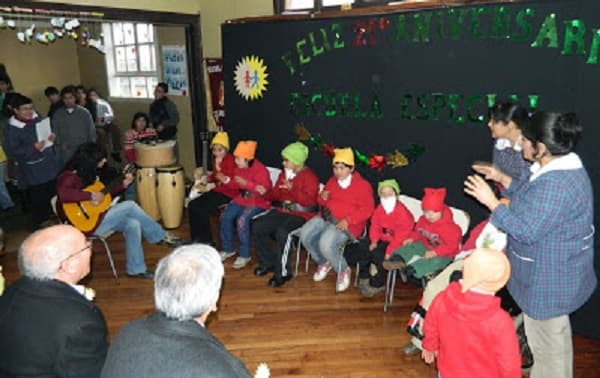 ESCUELA ESPECIAL CUMPLIÓ 21 AÑOS, EN PURÉN