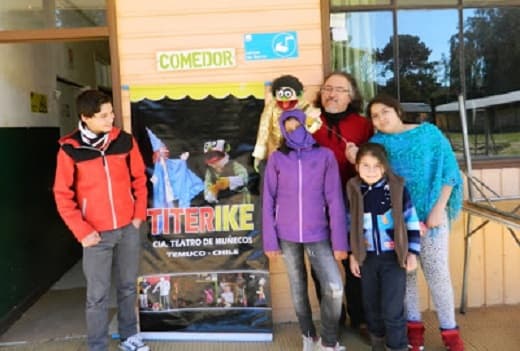 EATRO DE MUÑECOS TITERIKE DE TEMUCO, EN PURÉN