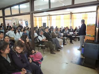 ESCRITOR MAURICIO PAREDES, EN PURÉN