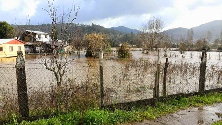 EMERGENCIAS POR LLUVIA, EN PURÉN
