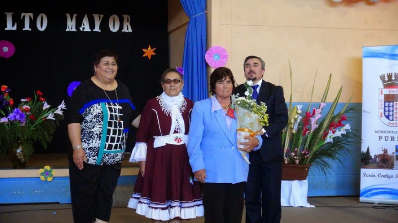 HOMENAJE A ADULTOS MAYORES, EN PURÉN