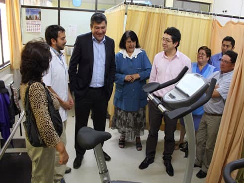 HOSPITAL RECIBIÓ EQUIPAMIENTO DE REHABILITACIÓN