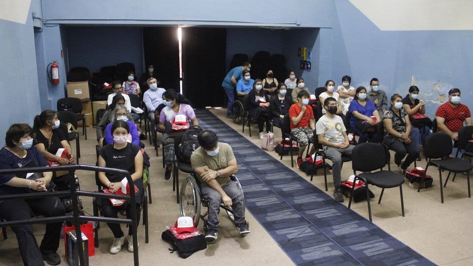 ENTREGARON IMPLEMENTACIÓN PARA PERSONAS CON DISCAPACIDAD, EN PURÉN
