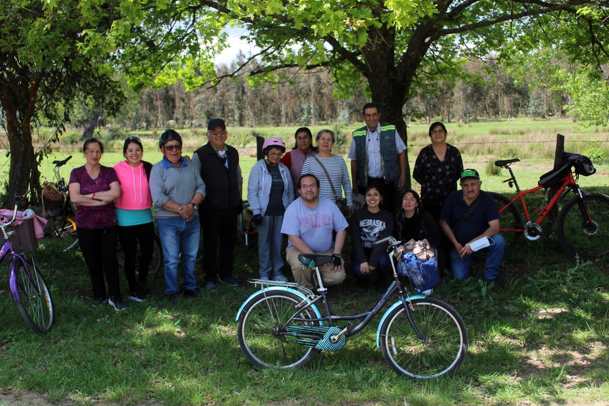 CICLETADA DE ADULTOS MAYORES AL SECTOR DE “LOS TILOS”