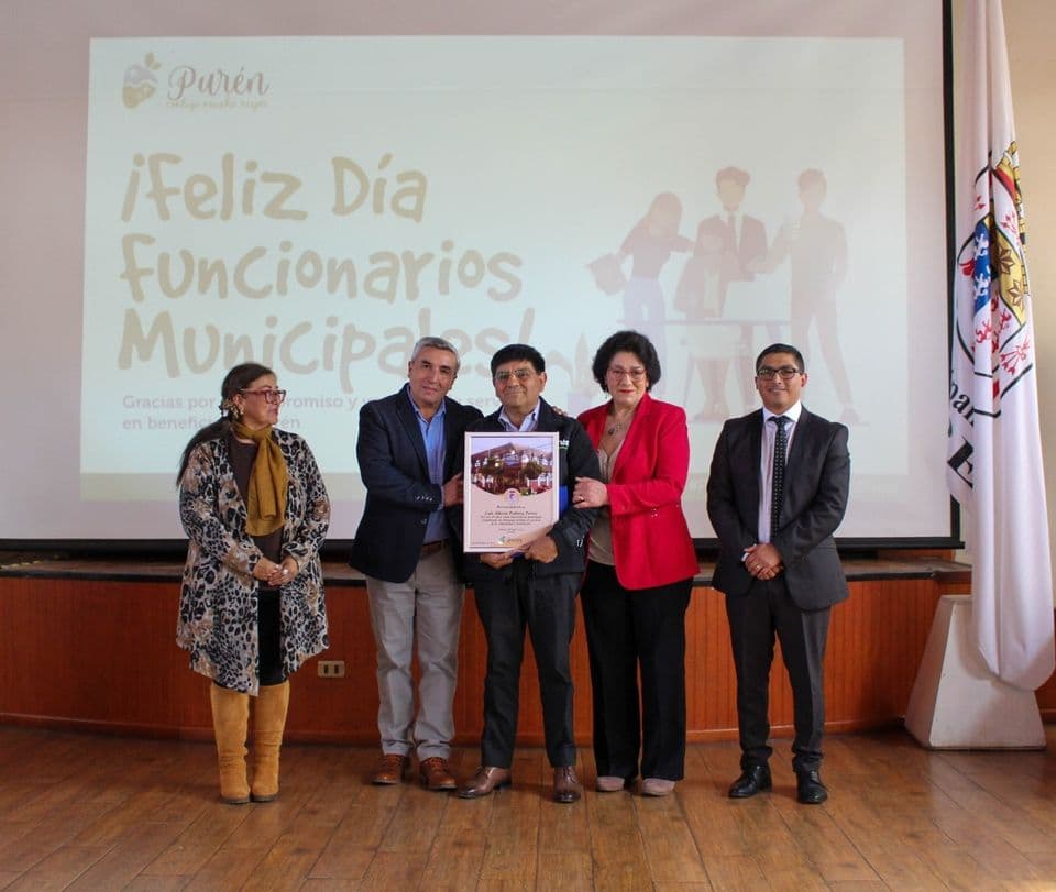 PURÉN: FELIZ DÍA A LAS FUNCIONARIAS Y FUNCIONARIOS MUNICIPALES