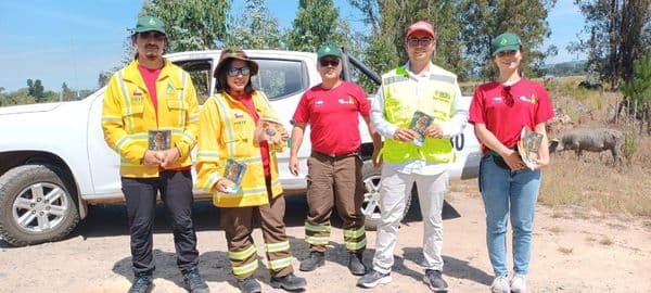 PREVENCIÓN DE INCENDIOS FORESTALES: UNIDAD MUNICIPAL DE GESTIÓN DE RIESGOS Y DESASTRES LIDERÓ UN PUERTA A PUERTA EN VILLA CAUPOLICÁN, EN PURÉN