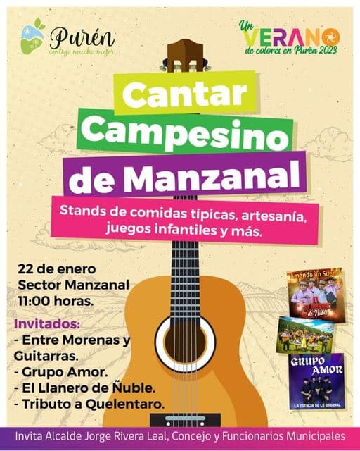CANTAR CAMPESINO EN MANZANAL – PURÉN