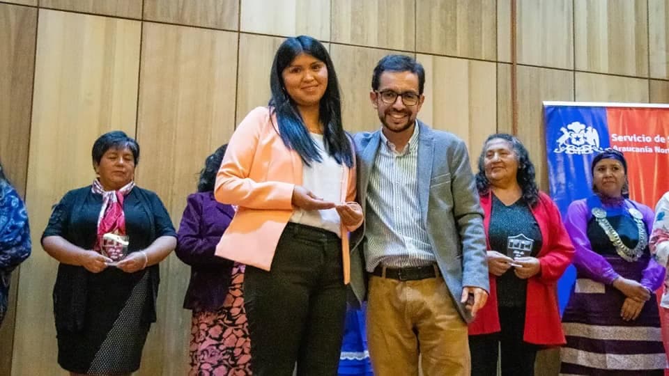 NELLY LLEBUL, ASISTENTE SOCIAL DE PURÉN RECONOCIDA A NIVEL PROVINCIAL
