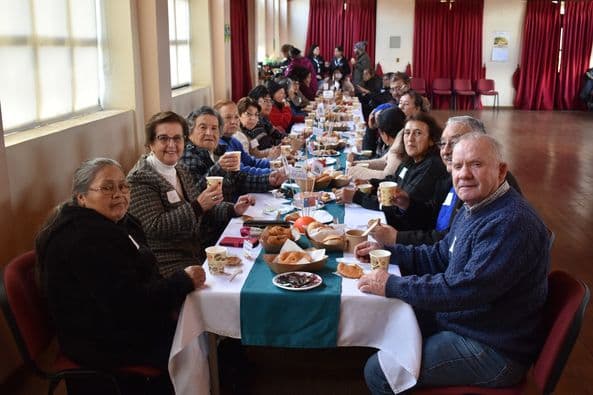 40 ADULTOS MAYORES EN «MALÓN DE INTEGRACIÓN DEL PROGRAMA VÍNCULOS», EN PURÉN