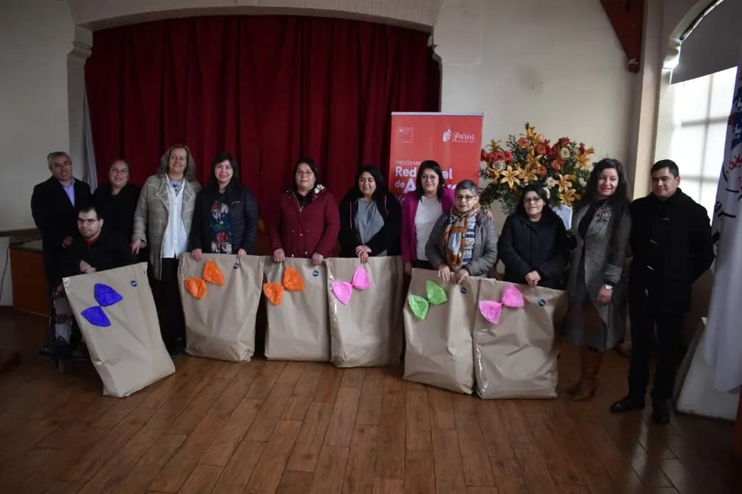 USUARIOS DE LA RED LOCAL DE APOYOS Y CUIDADOS DE PURÉN, RECIBIERON AYUDAS TÉCNICAS DEL MINISTERIO DE DESARROLLO SOCIAL