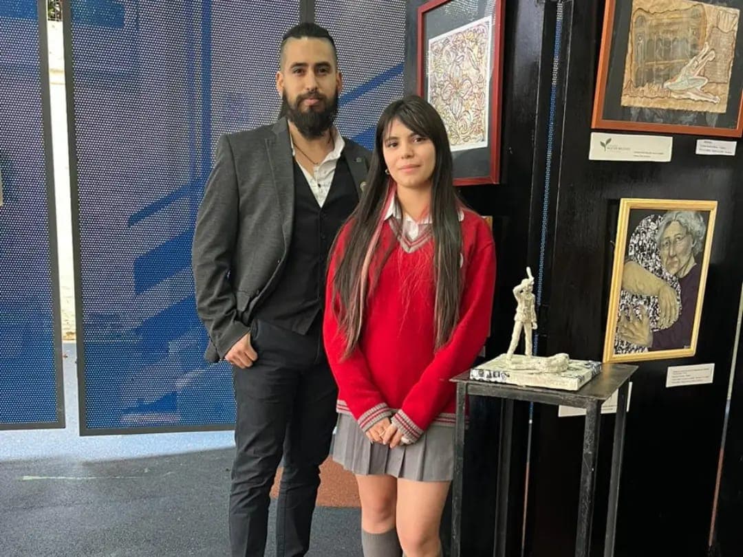 MARTHYNA CONCHA DE PURÉN, GANÓ POR SEGUNDO AÑO CONSECUTIVO EN ENCUENTRO INTERESCOLAR DE ARTES VISUALES IMAGEN PRIMIGENIA 2023