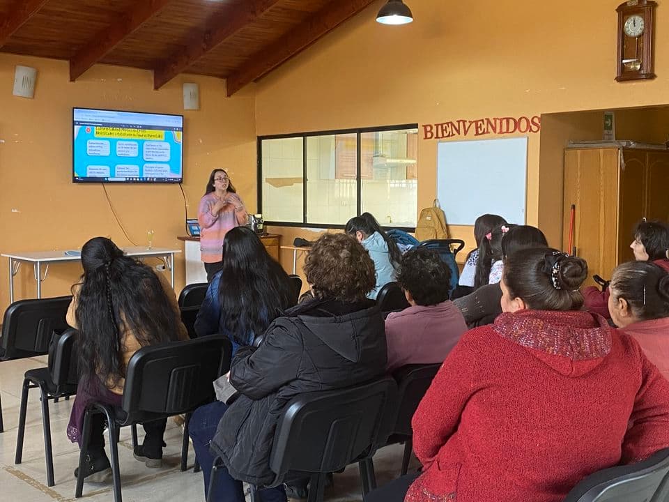 FAMILIAS DE ORIGEN Y TUTORAS DEL PROGRAMA RESIDENCIA FAMILIAR ESTUDIANTIL PARTICIPARON DEL TALLER “HABILIDADES PARENTALES», EN PURÉN