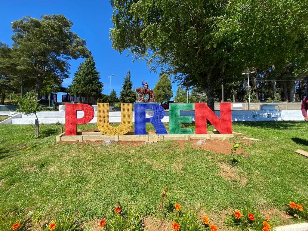 HERMOSA POSTAL DE PURÉN
