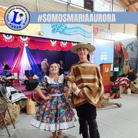 PABLO AGUAYO Y FRANCHESKA AGUAYO DE PURÉN SELECCIONARON PARA EL C. PROV DE CUECA E. MEDIA