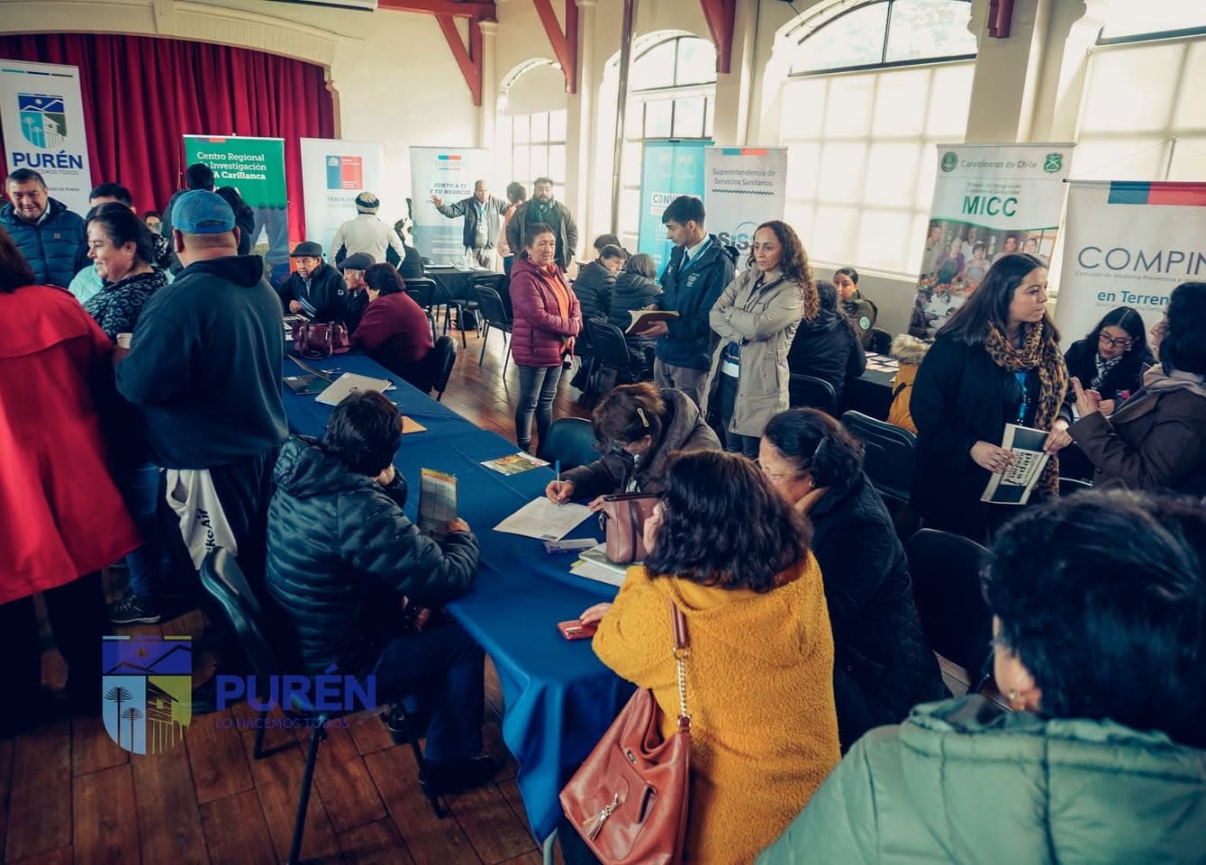 GOBIERNO EN TERRENO: SERVICIOS PÚBLICOS A LA COMUNIDAD EN PURÉN